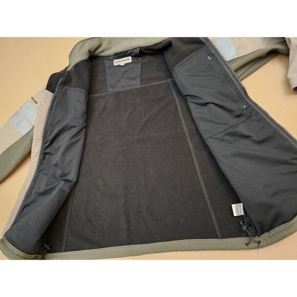 U-Haul Men’s Employee Jacket - Size 2XL - Reflective Zip-Up - Green - Picture 16 of 16